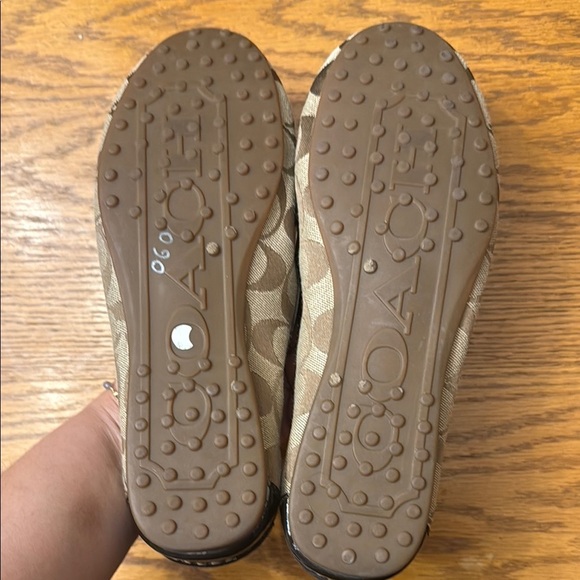 Coach Women's Brown Loafers - Picture 4 of 4